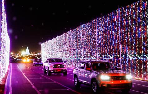 Explore the Festive Glow at Dayton Speedway's Magical Light Show